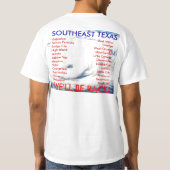 Huricaan, de tijden zijn niet lang. Stevige mense T-shirt (Achterkant)