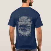 Hurl de Miserable Sycophant zegt Joseph Smith! T-shirt (Achterkant)