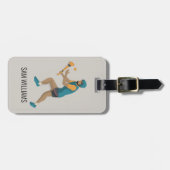 Hurling Bagagelabel (Voorkant horizontaal)