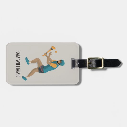 Hurling Bagagelabel (Voorkant horizontaal)