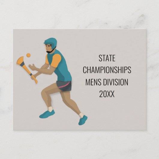 Hurling Briefkaart (Voorkant)