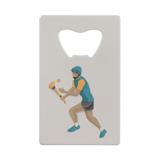Hurling Creditkaart Flessenopener (Voorkant)