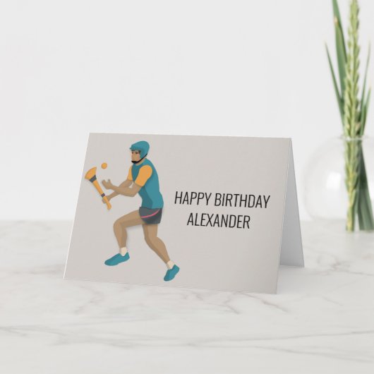 Hurling Kaart (Voorkant)