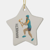 Hurling Keramisch Ornament (Links)