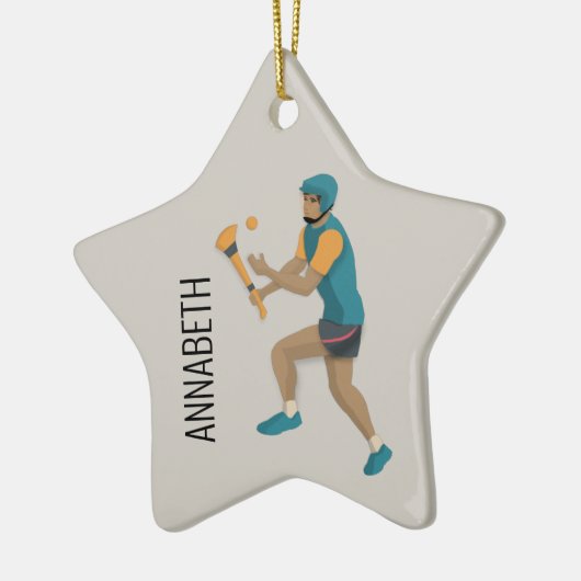 Hurling Keramisch Ornament (Links)