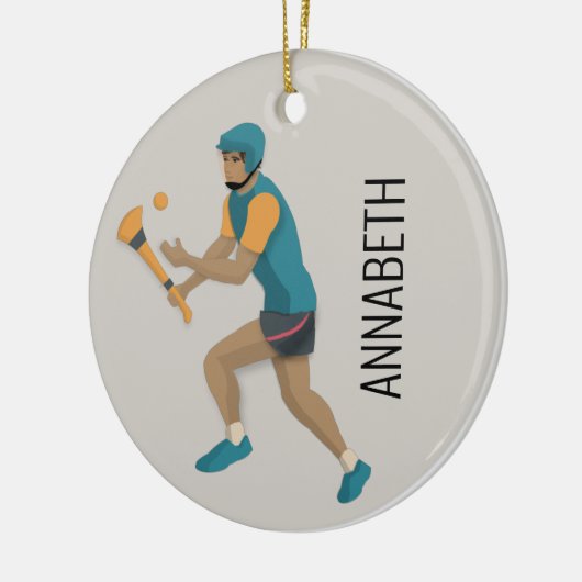 Hurling Keramisch Ornament (Links)