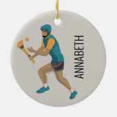 Hurling Keramisch Ornament (Achterkant)