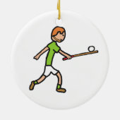Hurling Keramisch Ornament (Achterkant)