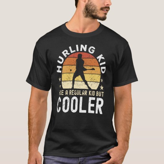 Hurling Kind Gezegde Hurling Player T-shirt (Voorkant)
