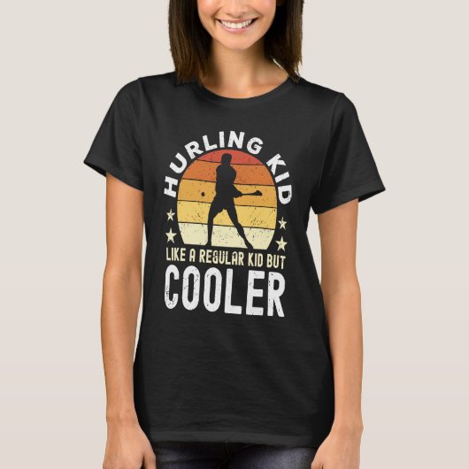 Hurling Kind Gezegde Hurling Player T-shirt (Voorkant)