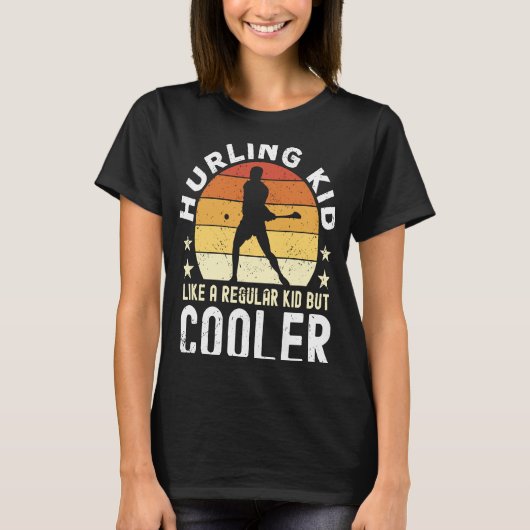 Hurling Kind Gezegde Hurling Player T-shirt (Voorkant)