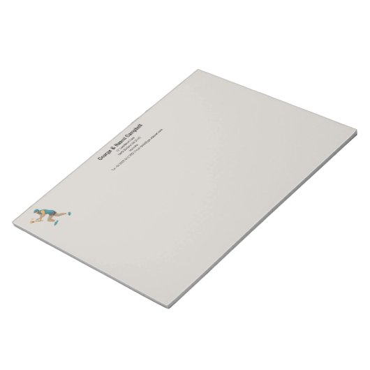 Hurling Notitieblok (Schuin)