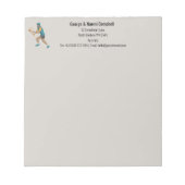 Hurling Notitieblok (Voorkant)