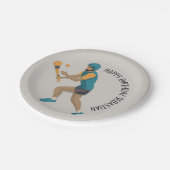 Hurling Papieren Bordje (Gekanteld)