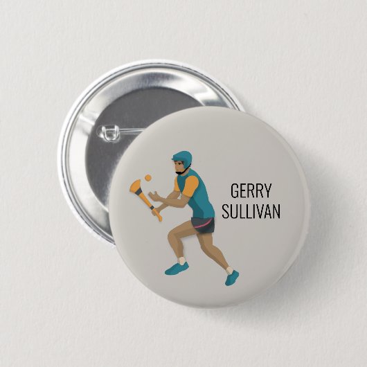 Hurling Ronde Button 5,7 Cm (Voorkant /achterkant)