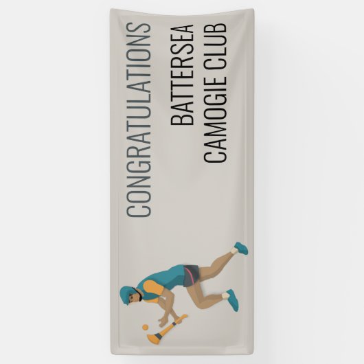 Hurling Spandoek (Verticaal)