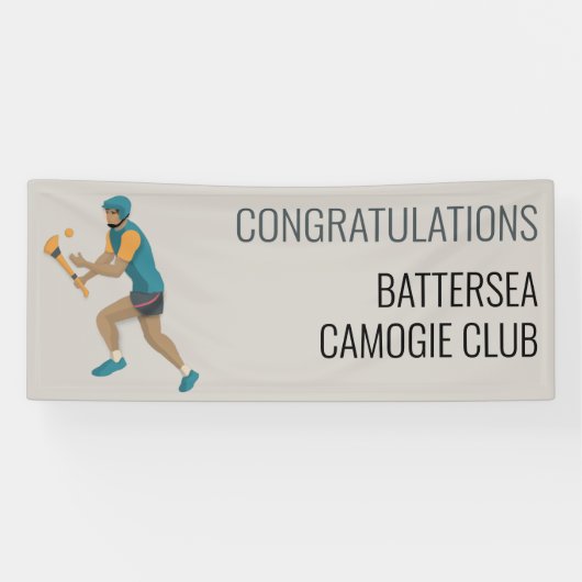 Hurling Spandoek (Horizontaal)
