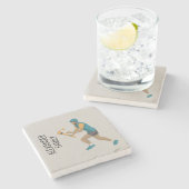 Hurling Stenen Onderzetter (Zijkant)