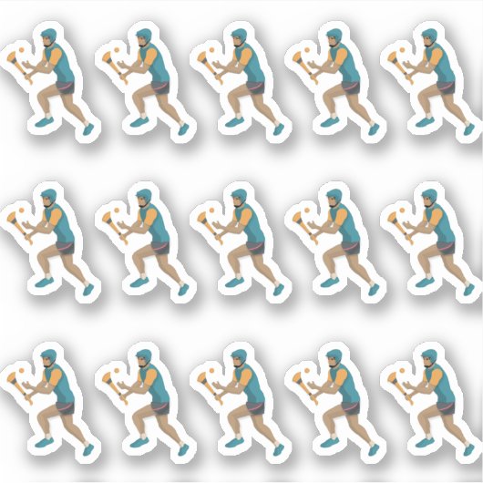 Hurling Sticker (Voorkant)