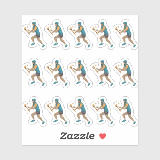 Hurling Sticker (Vel)