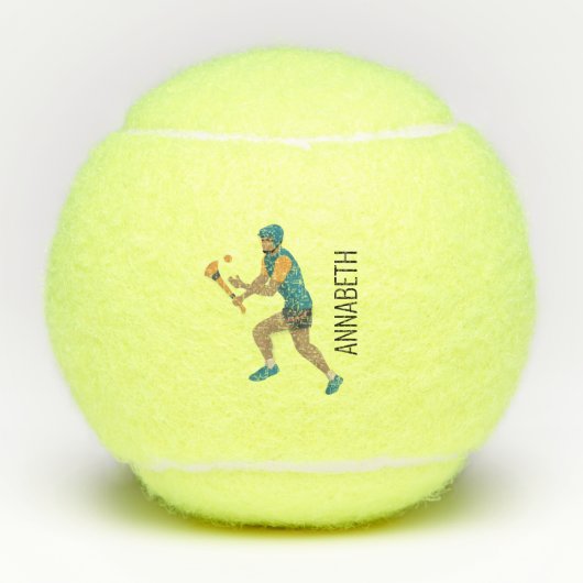 Hurling Tennisballen (Voorkant)