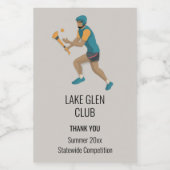 Hurling Voedselcontainer Etiket (Enkel label)