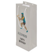 Hurling Wijn Cadeautas (Achterkant Gekanteld)