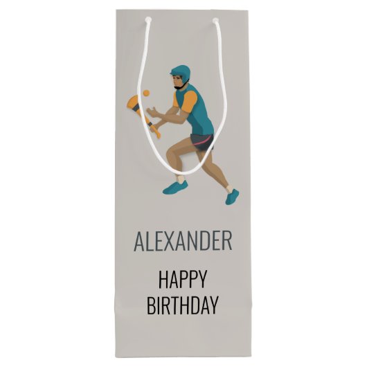 Hurling Wijn Cadeautas (Achterkant)