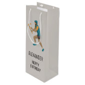 Hurling Wijn Cadeautas (Voorkant Gekanteld)