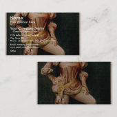 Hurly Burly, 'Sylvia Thorne' Retro Theater Visitekaartje (Voorkant / Achterkant)