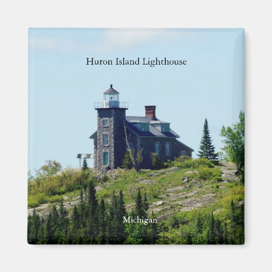 Huron Island Lighthouse magnet (Voorkant)
