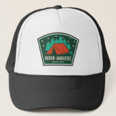 Huron-Manistee National Forest Camping Trucker Pet (Voorkant)