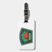 Huron National Forest Camping Bagagelabel (Voorkant verticaal)