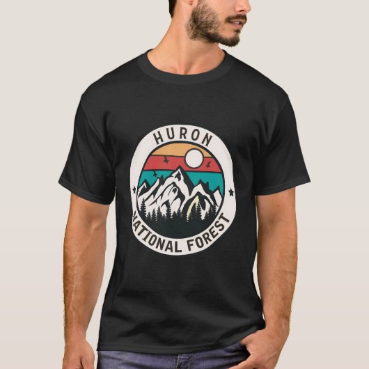 Huron National Forest T-shirt (Voorkant)