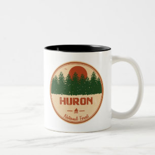Huron National Forest Tweekleurige Koffiemok