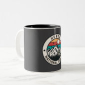 Huron National Forest Tweekleurige Koffiemok (Voorkant links)