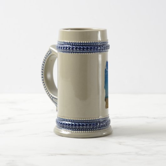 Huron vuurtoren bier bierpul (Voorkant links)