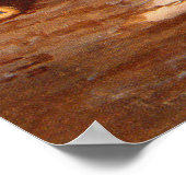 Huron Warrior (indiaans-Indiaans) Poster (Hoek)