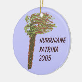 Hurr. Katrina Memorial Ornament/Blue - Aanpassen! Keramisch Ornament (Links)