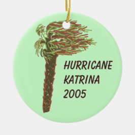 Hurr. Katrina Memorial Ornament/Green - Pas aan! Keramisch Ornament
