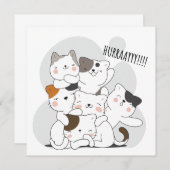 HURRAAYY KAART (Voorkant / Achterkant)