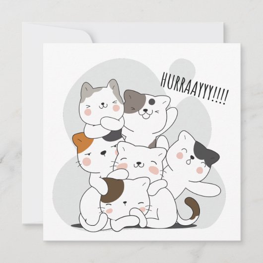 HURRAAYY KAART (Voorkant)