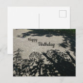 HURRAY Shadow Hands Happy Birthday Briefkaart (Voorkant / Achterkant)
