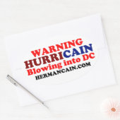 Hurricain ovaal ovale sticker (Envelop)