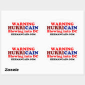 Hurricain ovaal ovale sticker (Vel)