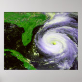 Hurrican Fran Off Florida - Satelliet Afbeelding 1 Poster (Voorkant)