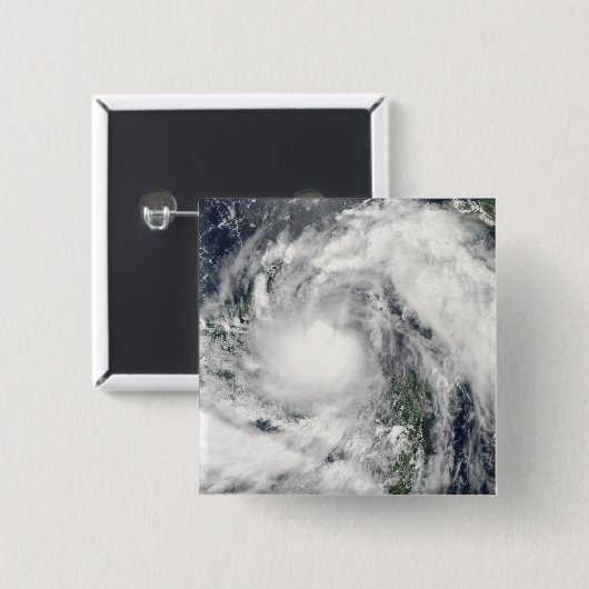 Hurricane Alex Vierkante Button 5,1 Cm (Voorkant /achterkant)