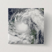 Hurricane Alex Vierkante Button 5,1 Cm (Voorkant)