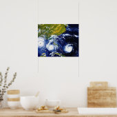 Hurricane Andrew Poster (Keuken)