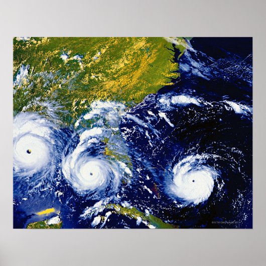 Hurricane Andrew Poster (Voorkant)